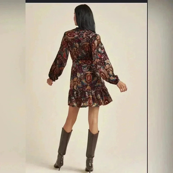 🔥Burnout Velvet Mini Dress🔥16 NWOT - Picture 10 of 16